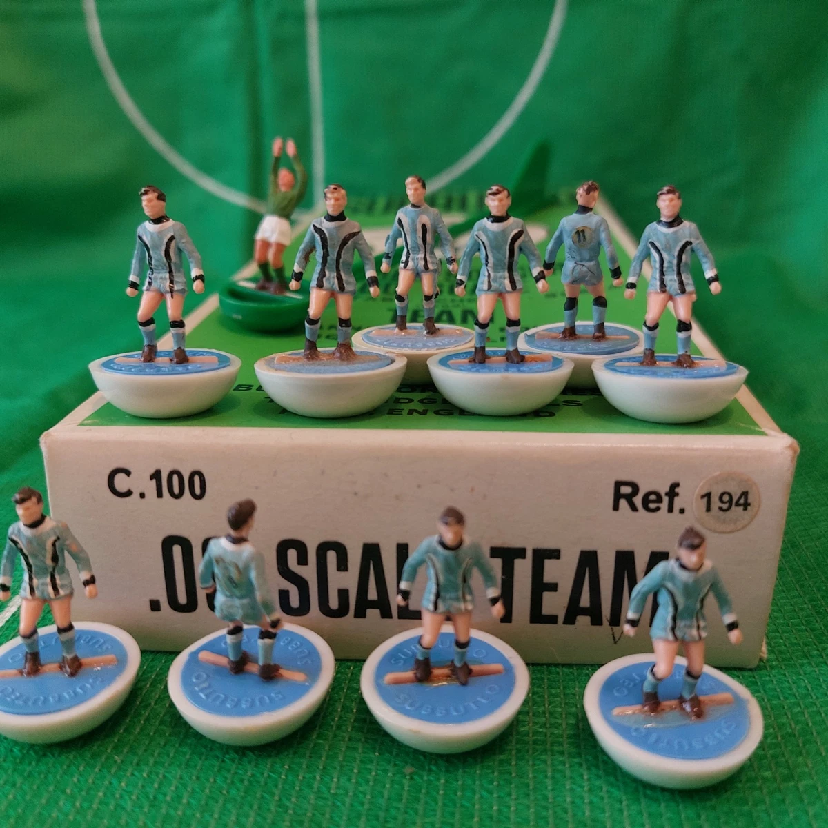 Subbuteo HW Top Spin – Équipe Tchécoslovaquie – Version Boîte Reproduction