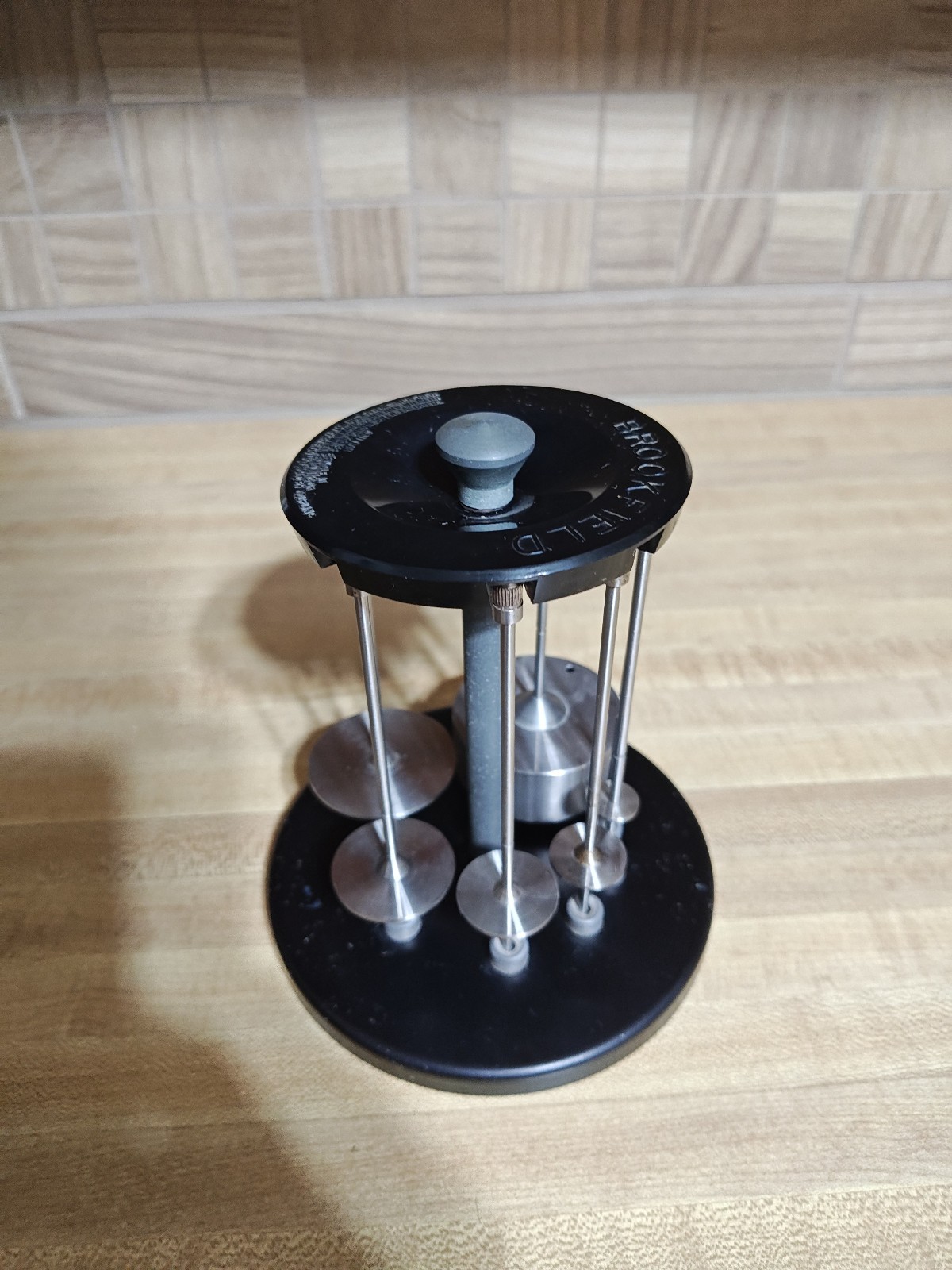 Brookfield Viscometer LV Spindle Set #1, #2, #3, #4, #5, #6, #7 w/Spring Stand