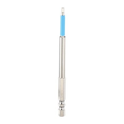 3mm Metric Hex Impact Screwdriver Bits 1/4'' Hex-Shank 4.3'' Long S2 Steel