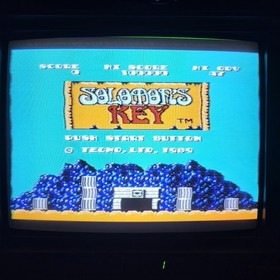 Solomon's Key - Modulo Nintendo NES - PAL B EEC