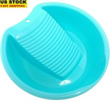 Portable Kitchen Sink Wash Basin Ridged Surface Hand Washing Tool Compact Size