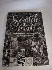 Scratch art collection Scratchboard Art Tattoo Artists 2008 Proton VG hardcover