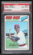 1977 Topps Bobby Darwin #617 PSA 8 0zf0