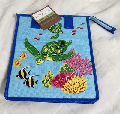 Tropical Paper Garden, Hawaii Turtle or Honu Reusable Insulated Hot/Cold Bag