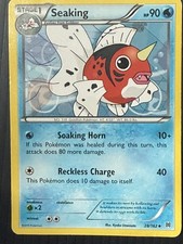 Seaking 28/162 Uncommon XY - BREAKthrough Pokemon Damaged