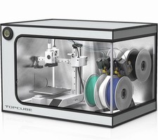 3D Printer Enclosure for Bambu Lab A1 Mini Combo, Stainless Steel Frame Enclosur