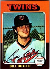 1975 Topps Mini Baseball - Bill Butler #549 - Minnesota Twins