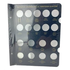 Whitman Coin Album Pages District of Columbia and Territories