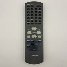 Toshiba VC-602 VCR/TV Combo OEM Black Remote Control Tested Working