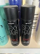 Style Sexy Hair Play Dirty Dry Wax Spray by Sexy Hair 4.8 oz Dry Wax Spray Of 2