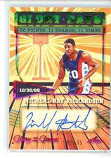 2025 Leaf Glory of the Game Micheal Ray Richardson Auto #12/15