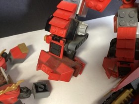 LEGO NINJAGO Samurai Mech 9448, Jet 9442, Cole&rsquo;s Tread Assault 9444 Not Complete