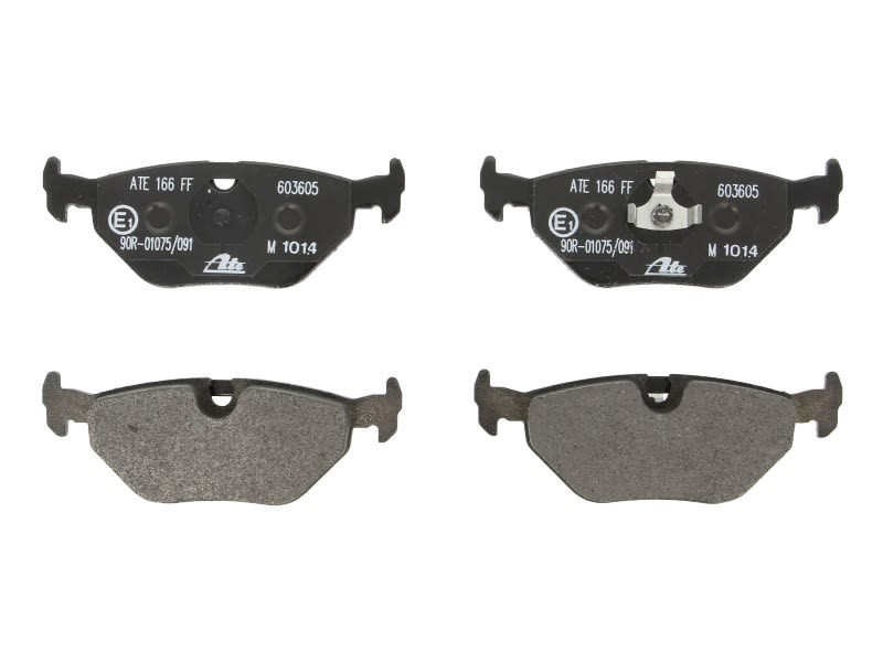 Plaquettes de frein ATE 13.0460-3605.2 anti-bruit et haute friction pour modèle 3 2.0