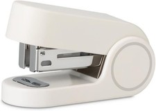 White Color Mini Stapler with 830 Staples,20 Sheet Office Desktop Small Cute