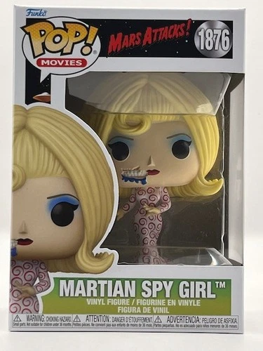 Funko POP!  Movies Mars Attacks! Martian Spy Girl 1876
