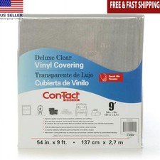 Clear Vinyl Covering Heavy Duty Table Protector 54in x 108in Crafting Supplies
