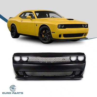 Fit 2008-2014 Dodge Challenger Front Bumper Cover Conversion With Grille - PP