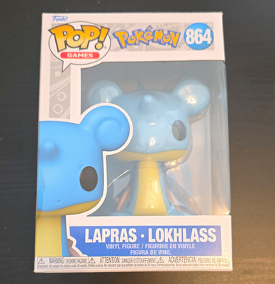 Funko Pop! Games Pokémon Lapras/Lokhlass Vinylfigur Nr. 864