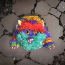 VINTAGE 🔥 MYPET MONSTER RARK Hand Puppet W/Handcuffs Excellent Condition!