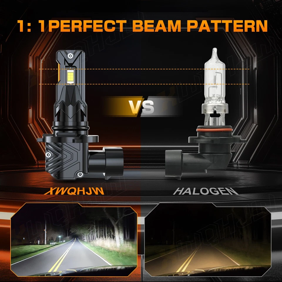 Combo de faros LED altos/bajos + faros antiniebla para Hyundai Santa Fe 2019-2020 Foto 2 de 4