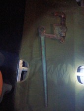 Older Large Rigid Super Six Compound Leverage Pipe Wrench-Part