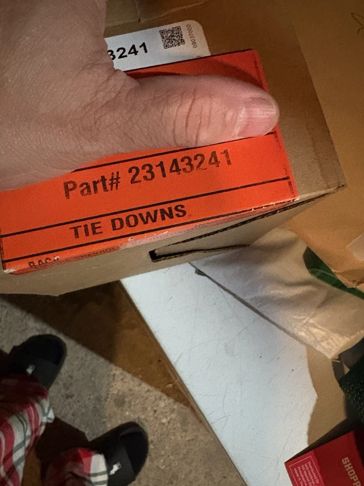 2015-2026 年全新原始设备制造商雪佛兰 Colorado/GMC Canyon 货物绑扎戒指 — 第 4/4 张图片