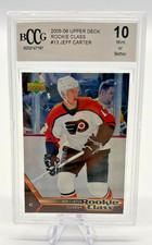 2005-06 Upper Deck Rookie Class Jeff Carter #13 BCCG 10 MINT Rookie Class