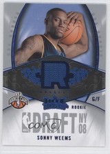 2008-09 Fleer Hot Prospects Rookie Blue Sonny Weems #130 0t7