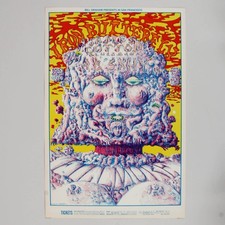 Iron Butterfly BG 157 Fillmore Concert Poster Lee Conklin Bill Graham 1969