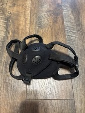 Asics Black Adjustable Wrestling Headgear/Ear Guard Perfect Condition