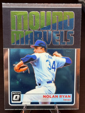 2018 Donruss Optic Nolan Ryan Mound Marvels MM8 Texas Insert Hall of Famer