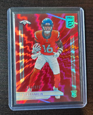 2024 Panini Donruss Elite - Rookies Troy Franklin #116 Aspirations Shimmer /875