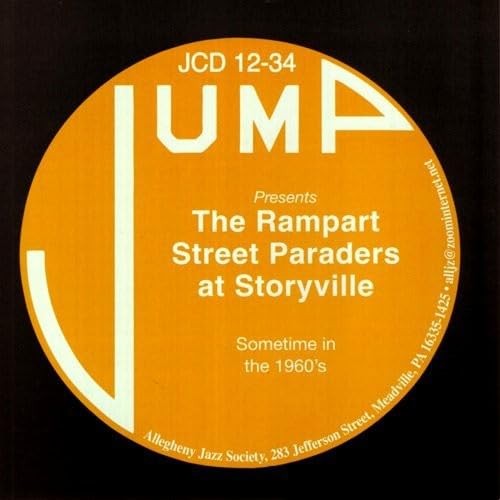 The Rampart Street Paraders Sometime in the 1960s (CD)