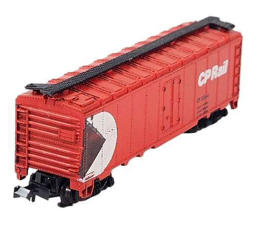 Vagón de caja de riel CP Trix calibre N de colección CP No. Modelo de tren 35644 rojo sin caja. | Zustand: Used