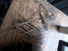 Wall Hangers For Plates, total of 6.  Vintage Style