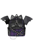 Banned Afterparty Chaos Gothic Rucksack Fledermaus Punk Alternative