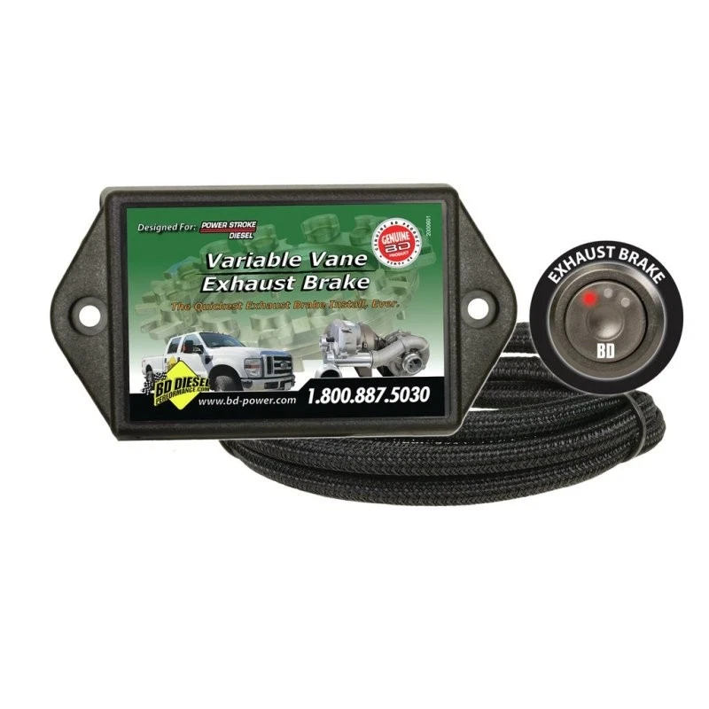 Freno de escape de paleta variable BD diésel 2001100 para 08-10 Ford F-250/F-350/F-450 Foto 2 de 4