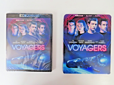 VOYAGERS NEIL BURGER LIONSGATE  - 4K ULTRA HD BLU-RAY DVD BRAND NEW 2021