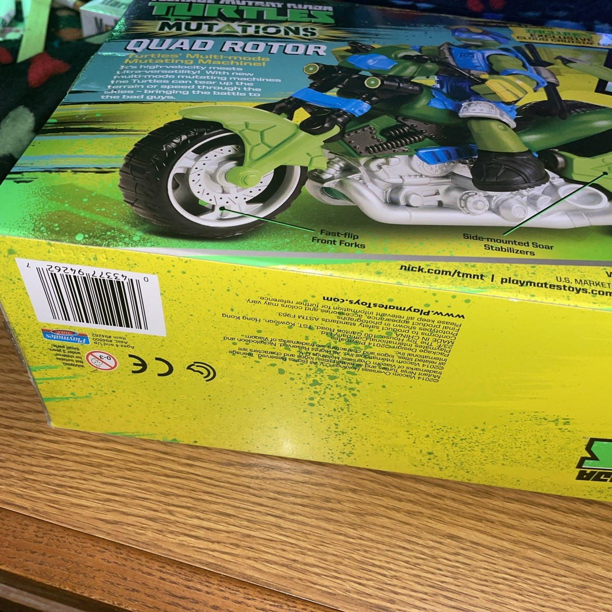 Teenage Mutant Ninja Turtles Mutating Quad Rotor Vehicle