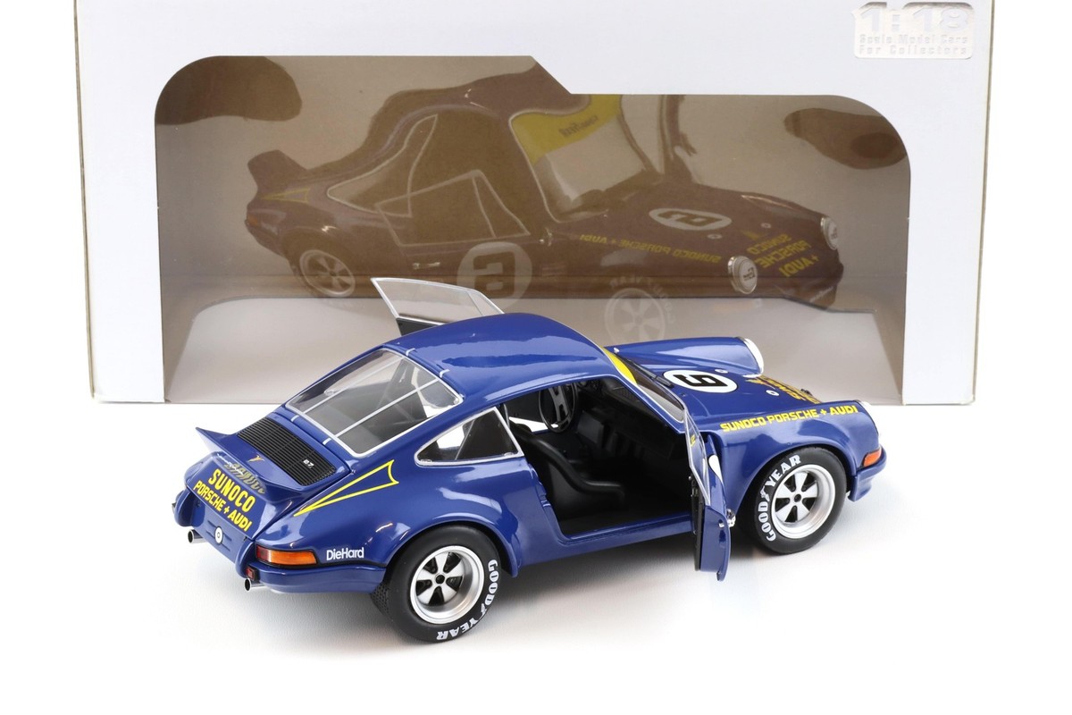 1:18 Solido Porsche 911 Rsr 24h Of Daytona 1973 #6 Sunoco