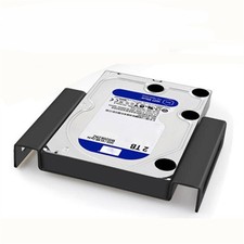 Aluminum 5.25 to 2.5/3.5 Internal Hard Disk Drive Mounting With Screws Bracket