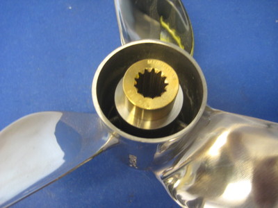 Signature 16 Pitch Semi Cleaver Propeller for 40-50 HP Tohatsu