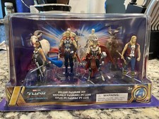 Thor: Love and Thunder Deluxe Figure Set Figurine playset Disney Marvel New