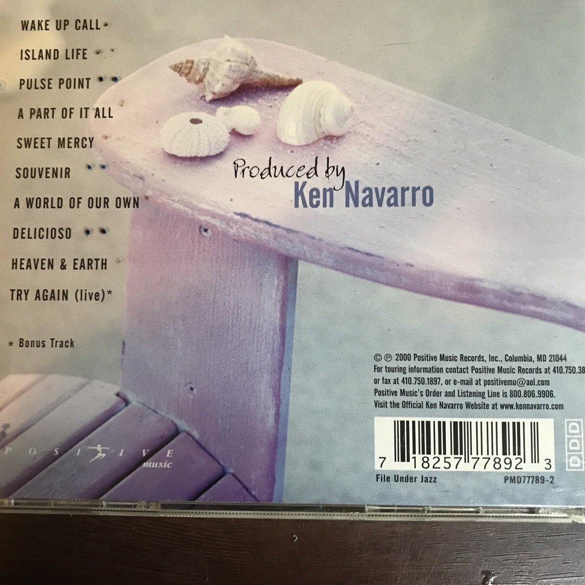 KEN NAVARRO - Island Life - CD - **NEAR MINT!** - RARE ! - 8XB