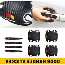 8pcs Car Door Handle Bowl Anti Scratch Sticker Protector Cover Accessories Trims