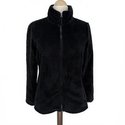 Free2B Fleecejacke schwarz mit Reißverschluss Größe M