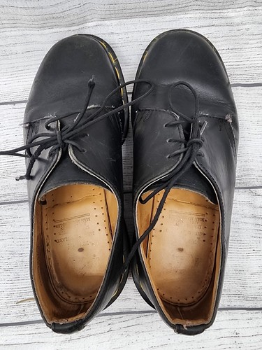 Doc Dr Martens Vintage 1990’s Made In England Black Oxford Shoes US 4 - Bild 6 von 12