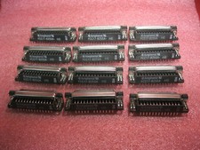 FCC17-B25SA-440 Amphenol D-Sub Connectors 25 Pin DB25 Right Angle Lot of 12