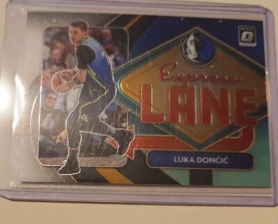 2020-21 Donruss Optic Luka Doncic Express Lane #15 Dallas Mavericks 