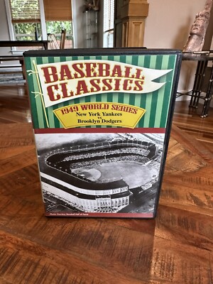 Baseball Classics 1949 World Series New York Yankees Vs Brooklyn Dodgers